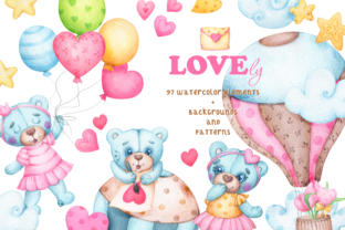 LOVEly Watercolor Collection: Illustrations for Editors