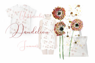 Watercolor Dandelion Summer: A Designer's Review
