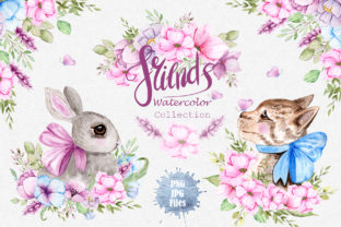 Watercolor Friends Collection: Fresh Illustrations