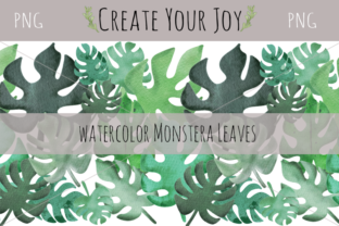 Watercolor Monstera Leaves: Illustrations Review